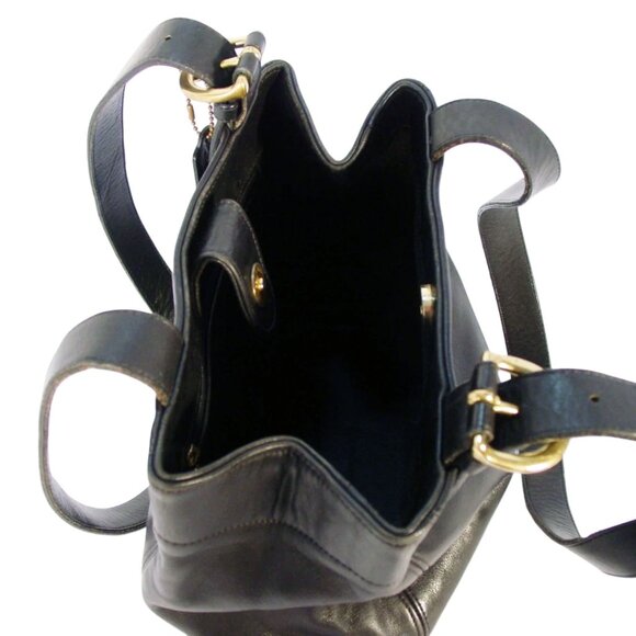 COACH 90's Vintage Waverly Soho Buckle Tote Shoulder Bag #H6C-4157 - Made in USA - Picture 10 of 12